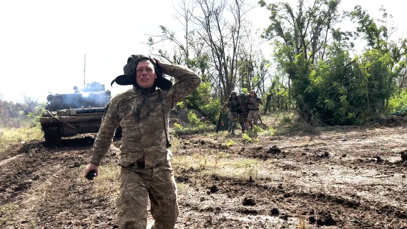ウクライナの兵士たちの姿を捉えた『東部戦線』（提供・山形国際ドキュメンタリー映画祭）