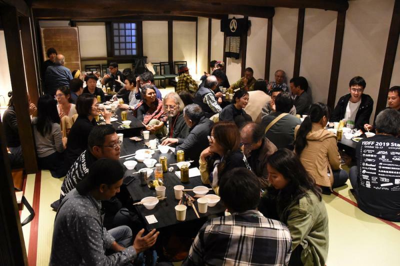 2019年の「香味庵クラブ」。かつての会場での開催は、この年が最後となった（提供・山形国際ドキュメンタリー映画祭）