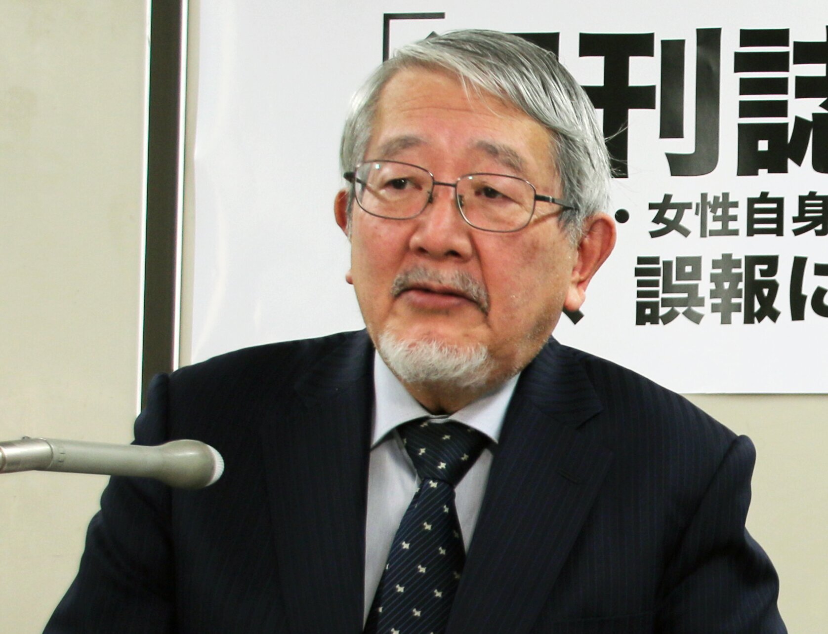 三代さんの代理人の喜田村洋一弁護士は、多数の名誉毀損訴訟を手掛けてきた（撮影・亀松太郎）