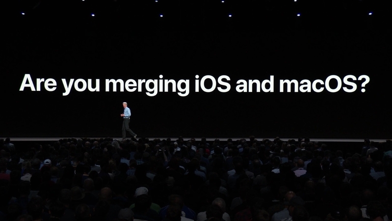 iOSとmacOSの融合は？ 出典:apple.com