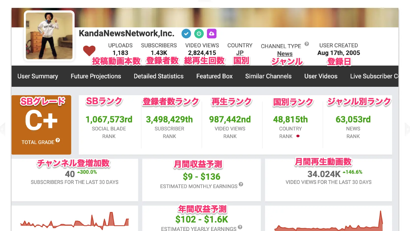 YouTuberは毎月いくら稼いでいるのかを知る一番カンタンな方法