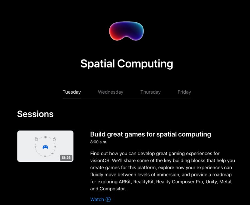 出典：Apple　WWDC2023　Spatial Computing