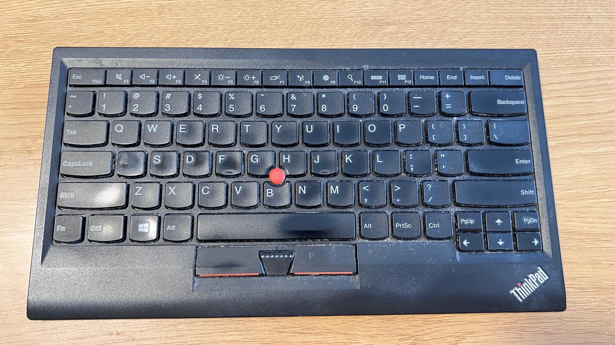 出典:お努めを終了した筆者のThinkpadキーボード