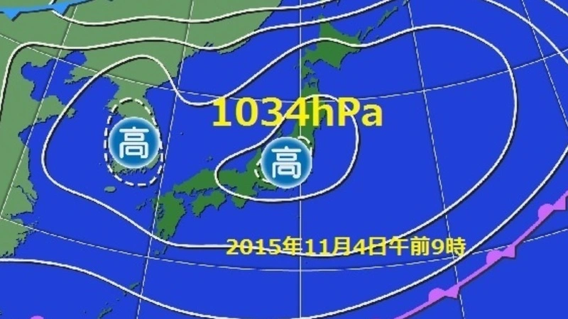 なぜ、東京は11月に気圧が高くなるのか？（片山由紀子） - エキスパート - Yahoo!ニュース