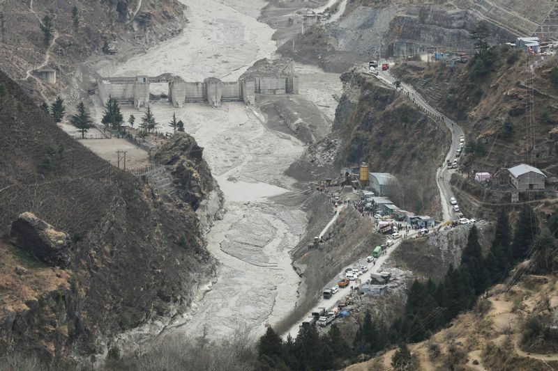 2021年2月7日、インド北部で氷河が崩落、大規模な洪水被害が発生した