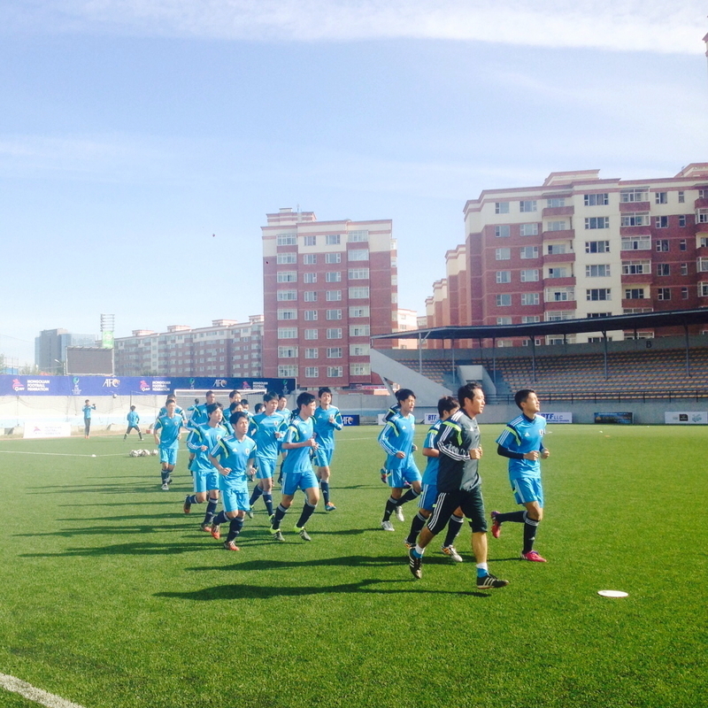 練習・試合の場となるのは急速に近代化が進むモンゴル首都ウランバートル