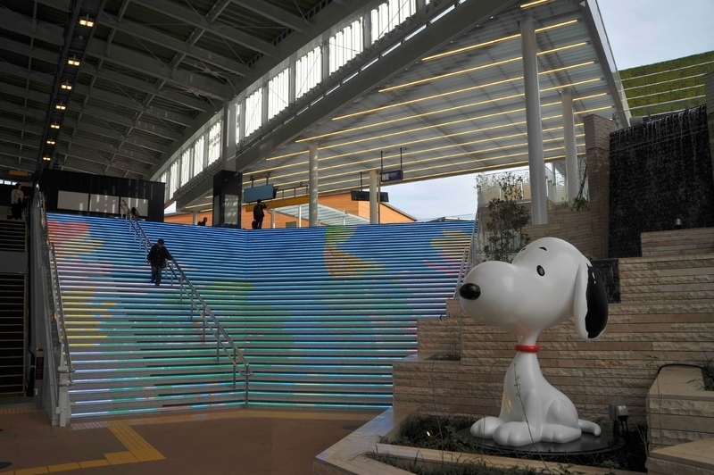 南町田グランベリーパーク駅の様子（筆者撮影）