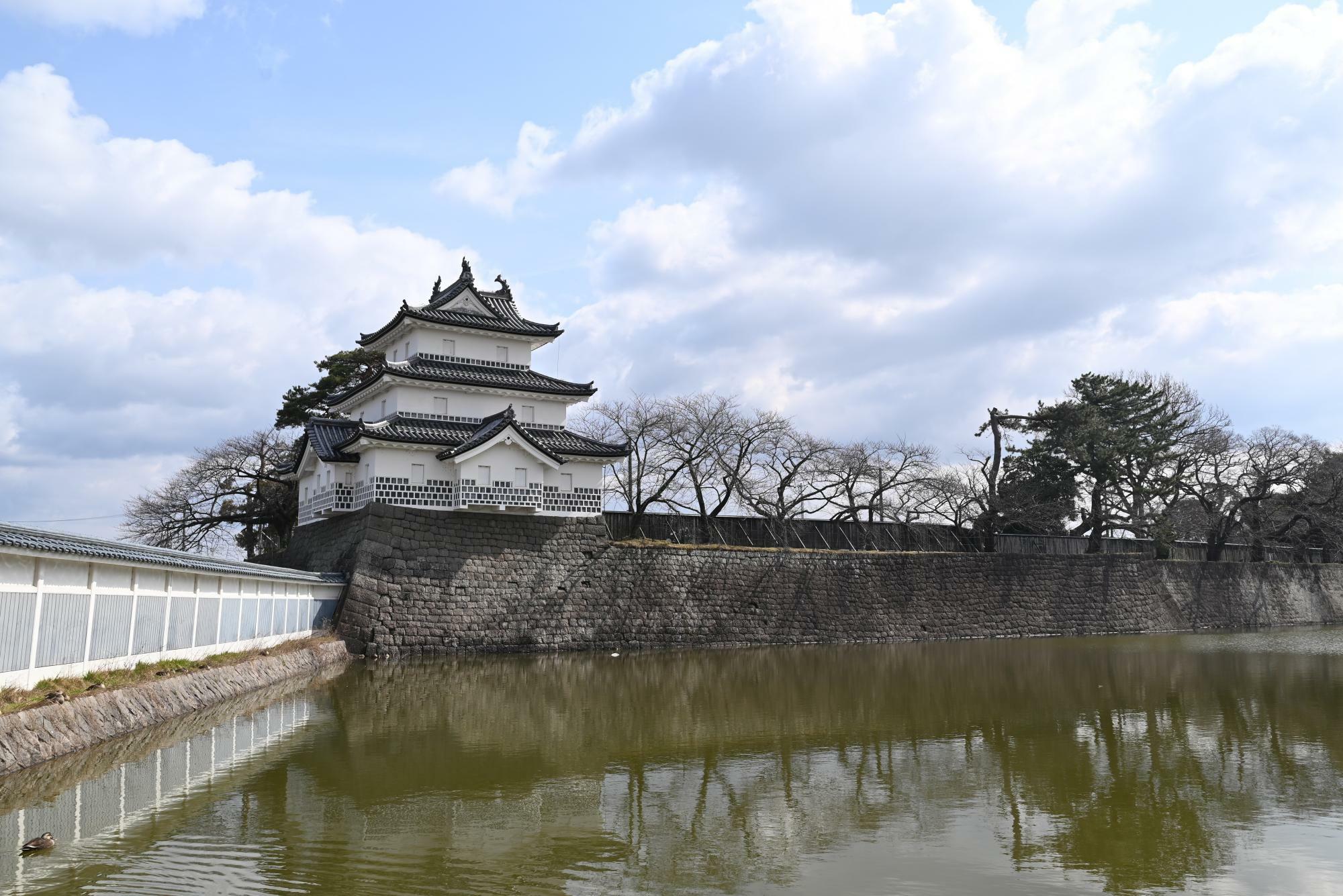 『黒羊羹』の舞台となった新発田城