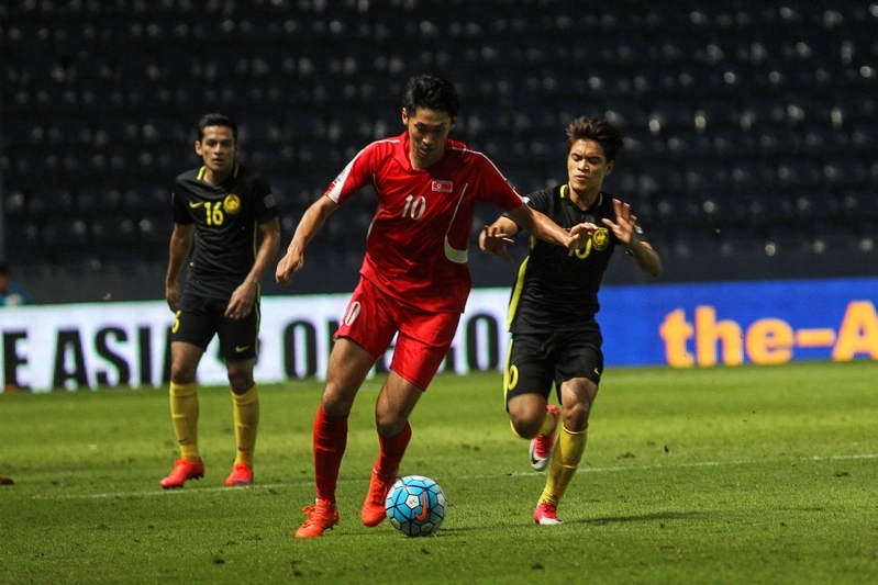 11月のアジアカップ最終予選のマレーシア戦で10番をつけてプレーした李栄直（写真提供・AFC）