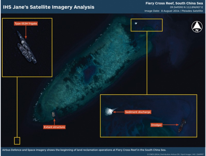 南シナ海 南沙諸島に中国の 不沈空母 出現 東シナ海も安心できない 木村正人 個人 Yahoo ニュース