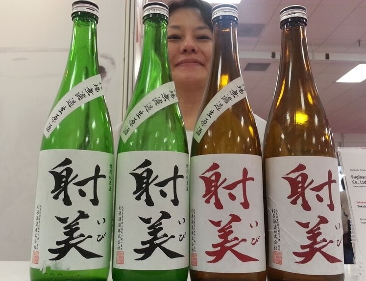 自称「日本一小さな酒蔵」がつくる秘酒「射美」（筆者撮影）