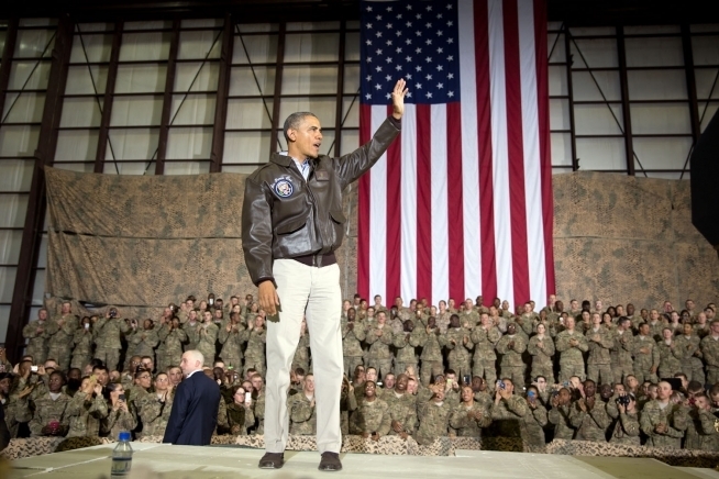 昨年5月、アフガニスタンを訪問したオバマ米大統領（ホワイトハウスHP）
