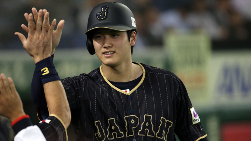 海外Mサイズ MLB 大谷 Black Pitch Blackユニフォーム-