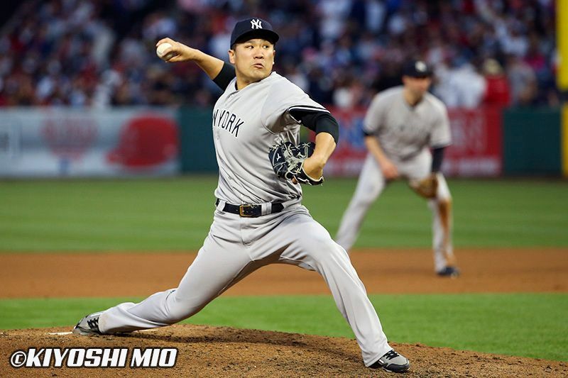 メジャーでの7年間で78勝を挙げた田中将大は、MLB屈指の安定感を誇る投手だった（写真：三尾圭）