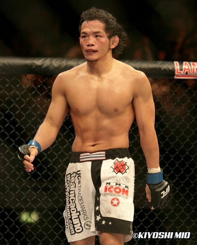 日本人選手として、唯一UFCのベルトに2度挑戦を果たした宇野薫（写真：三尾圭）