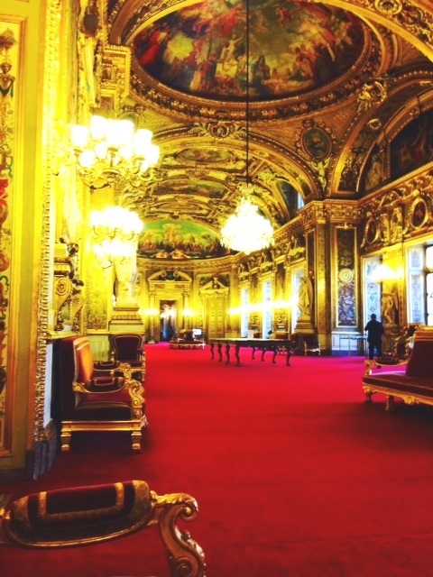 フランスの上院の建物内部
