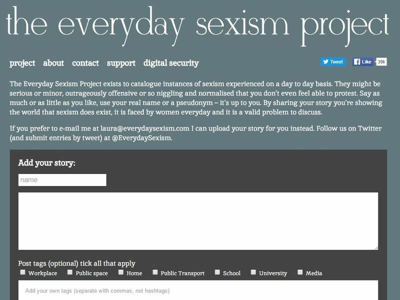 「日常の性差別」のサイト