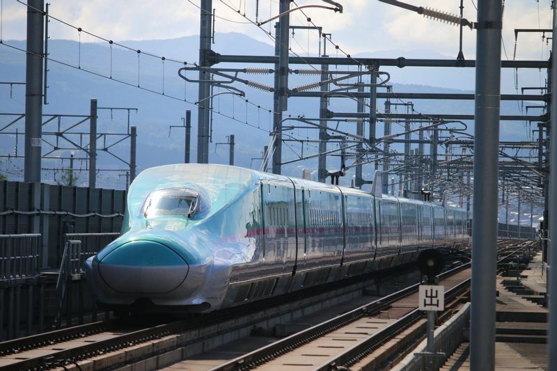 東京～新函館北斗間の「はやぶさ」。全線開業後は札幌まで1本で行ける