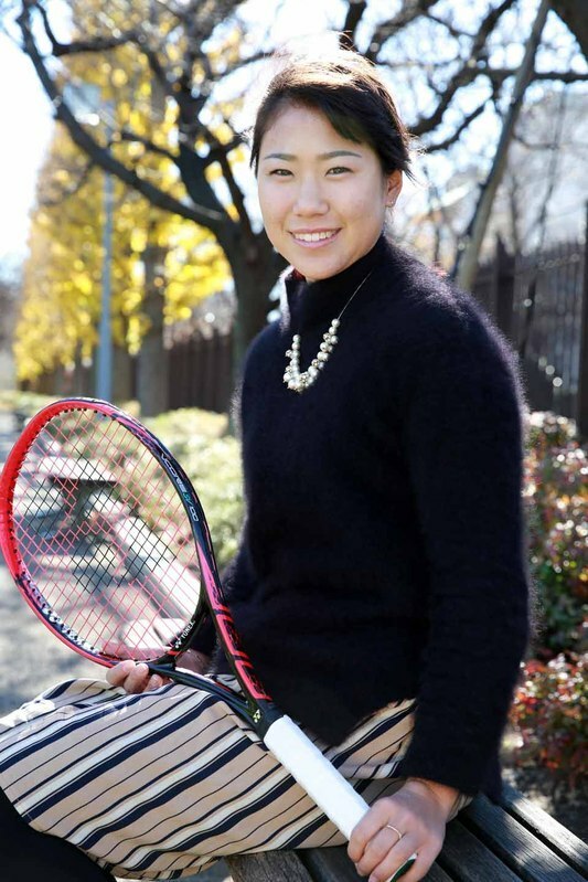 女子テニスWTAツアーで、1年とおして初めて戦った日比野菜緒（写真／神　仁司）