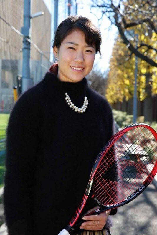 女子テニスWTAツアーで、1年とおして初めて戦った日比野菜緒（写真／神　仁司）