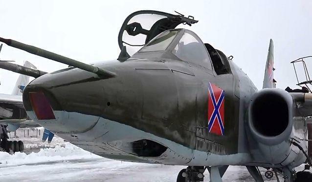 ルガンスク「空軍」のSu-25（ズヴェズダー）