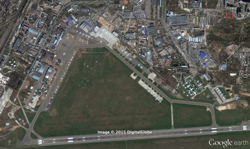 第410GA工場（写真：Google Earth）