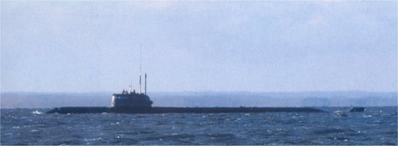 最新鋭の水中工作潜水艦AS-12。今のところ知られているもっとも鮮明な写真