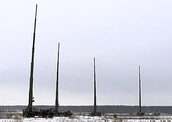 カムチャッカ半島に配備されたムルマンスク-BN電子戦システム（ロシア国防省）