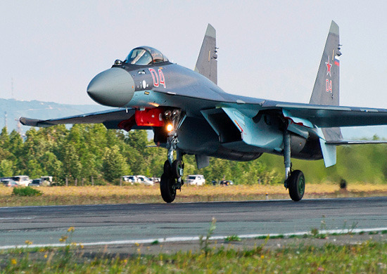 極東への配備が進むSu-35S戦闘機（ロシア国防省）