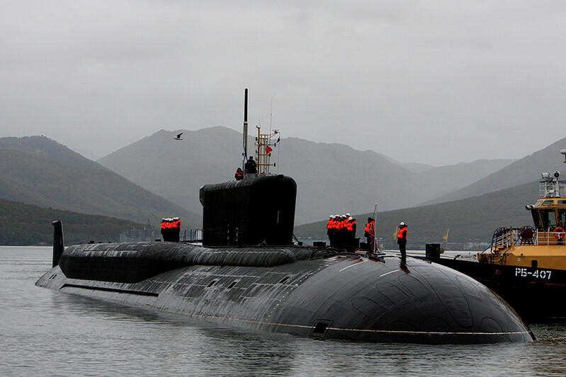 昨年カムチャッカ半島に配備された新鋭戦略原潜アレクサンドル・ネフスキー