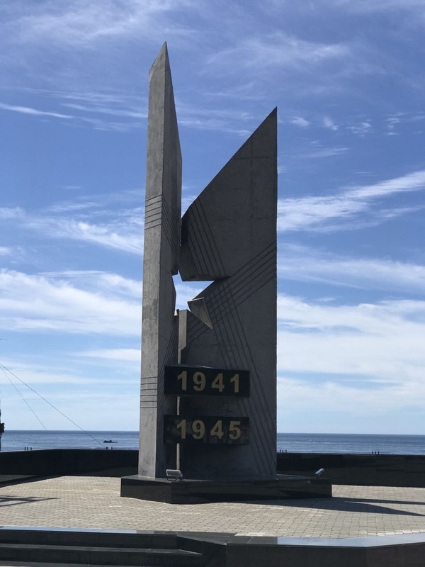 択捉島で見かけた戦没者慰霊碑