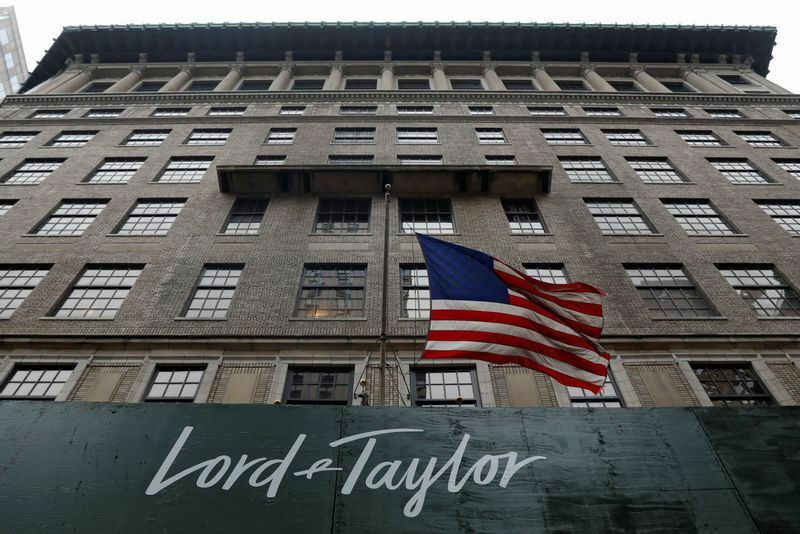 The Lord & Taylor flagship store building is seen along Fifth Avenue in the Manhattan borough.