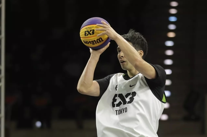 「今がいちばんバスケット人生で楽しい」と語る小松昌弘（写真／FIBA.com）