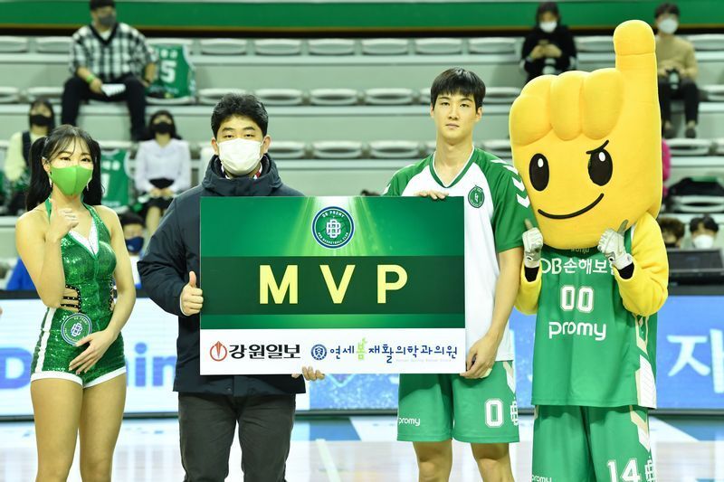 ゲームMVPには二度選出された（写真提供／KBL）