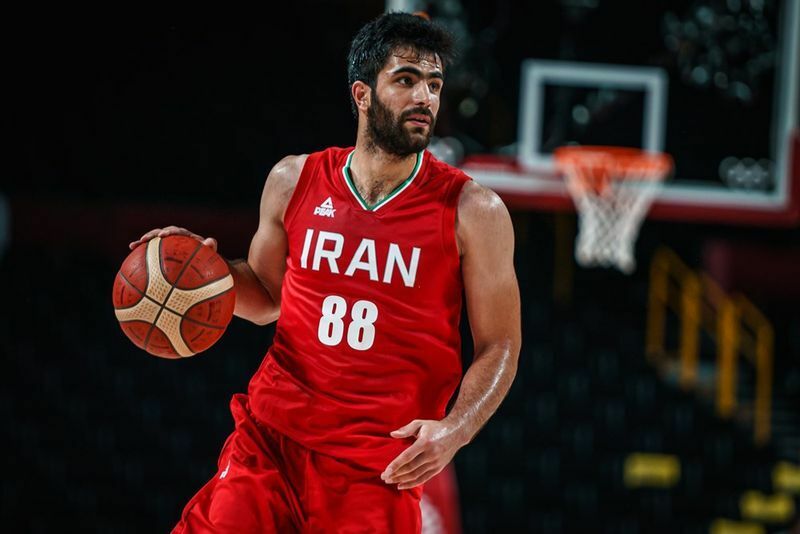 ベナム・ヤクチャリ（1995年生まれ27歳／192センチ／PG／イランのコントロールタワーであり得点源。今後イラン代表のリーダーとなる存在。写真／FIBA）