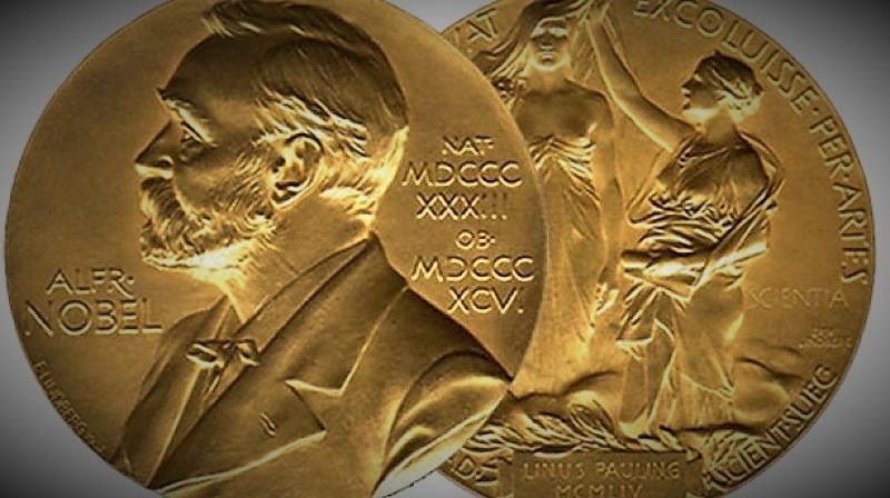 ノーベル賞の栄えあるメダル。