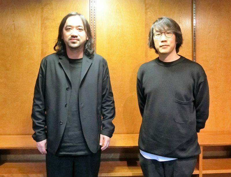 鈴木和生セレック代表（左）と川田修フルサイズイメージ代表　　　筆者撮影