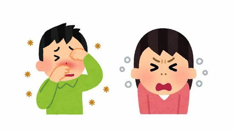 アレルギー性鼻炎は増加している。掃除をきっかけに症状が強く出る方も。