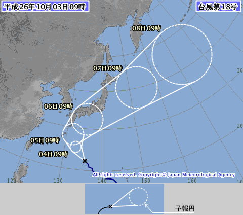 台風18号 週明けに本州へ接近、上陸のおそれも 早めの対策を（増田雅昭