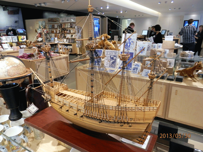 Mary Rose 船の船体破片の置物 從亨利八世的旗艦－瑪麗玫瑰