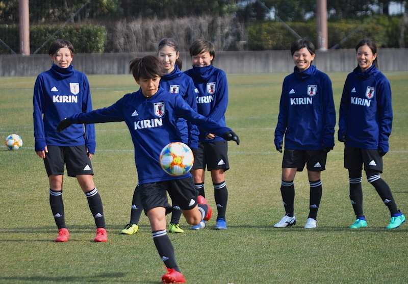 紅白戦でゴールを決めた京川