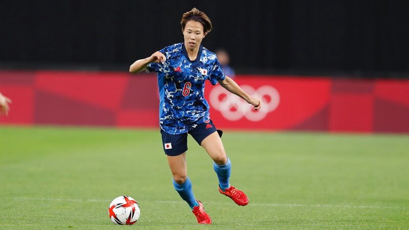 Yahoo!ニュースMF杉田妃和が大切にする「ファーストプレー」。DFブロンズとの勝負がなでしこの立ち上がりを引き締めた
