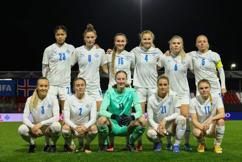 アイスランド女子代表（写真提供：JFA）