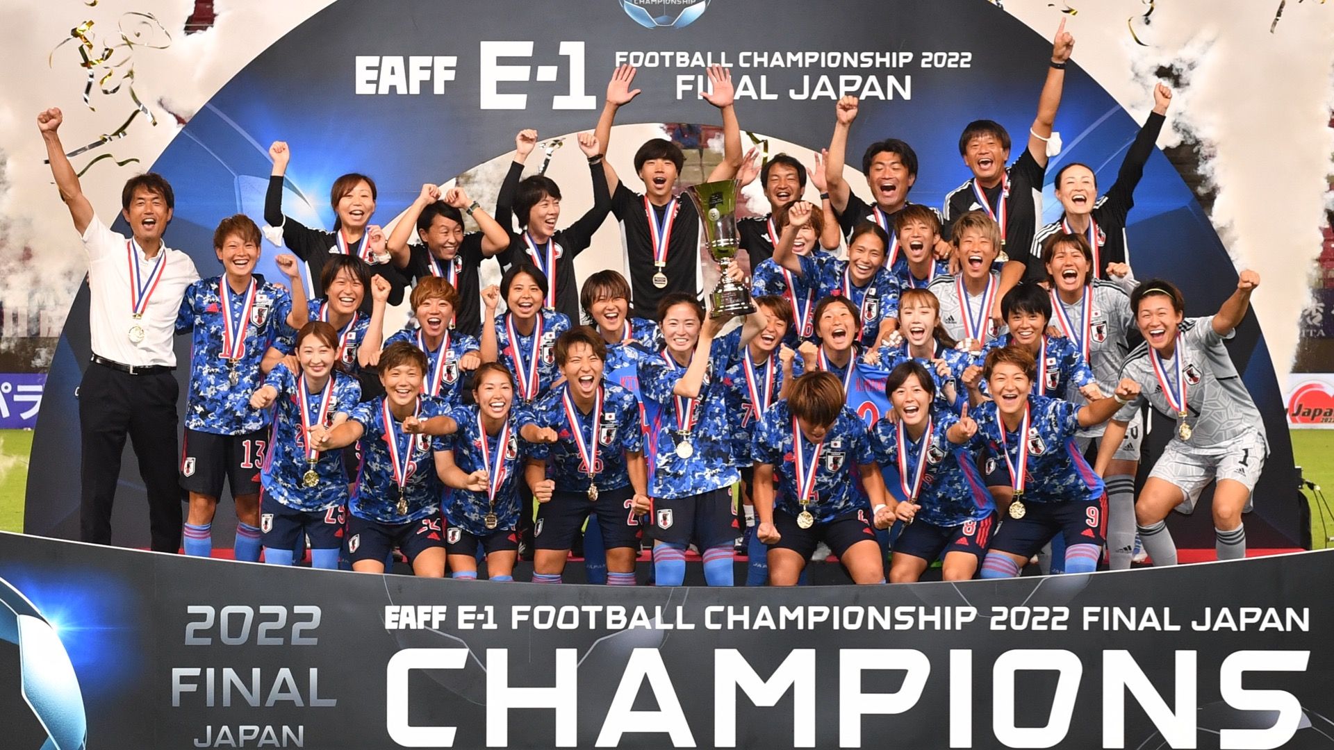 史上初のe 1男女ダブル優勝 涙を飲んだアジアカップから半年 なでしこジャパンが積み上げたもの 松原渓 個人 Yahoo ニュース