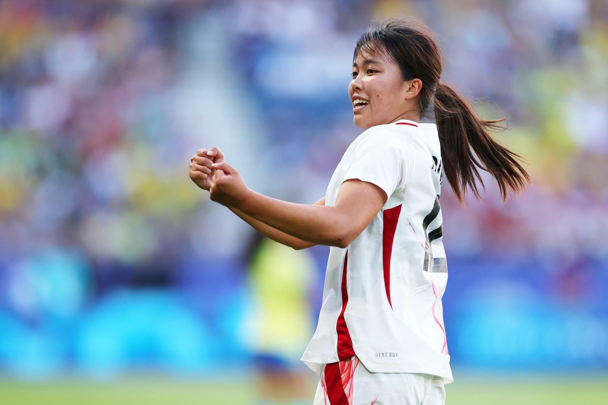 U-17女子W杯では30m超のスーパーゴールを決めたことも