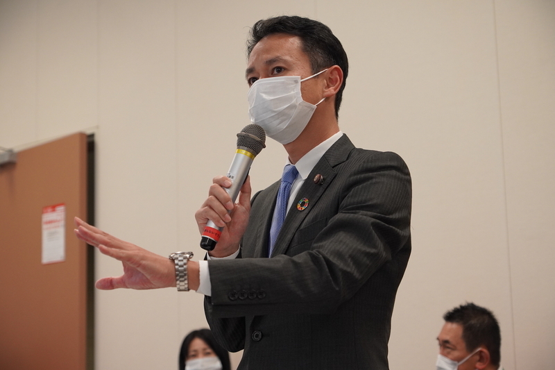 公明党・谷合正明議員(Marriage For All Japan提供)