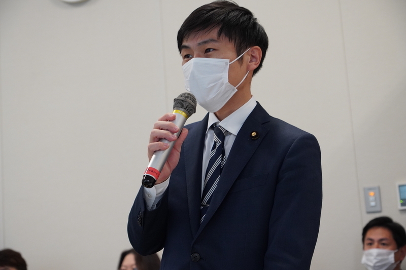 日本共産党・山添拓議員(Marriage For All Japan提供)