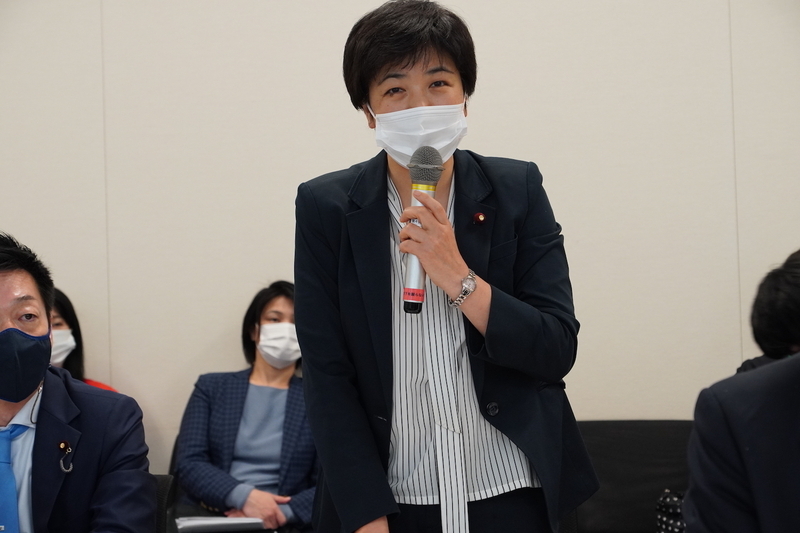 立憲民主党・尾辻かな子議員(Marriage For All Japan提供)
