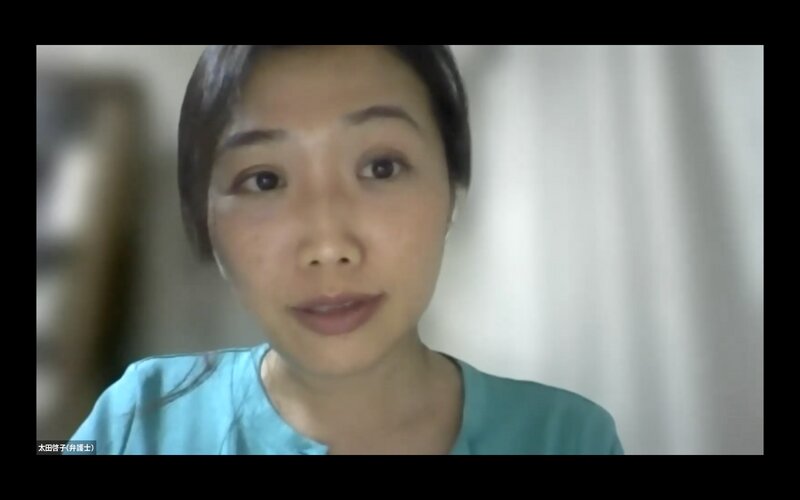 弁護士の太田啓子さん(筆者撮影)