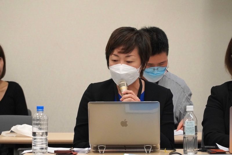五十嵐ゆりさん(筆者撮影)